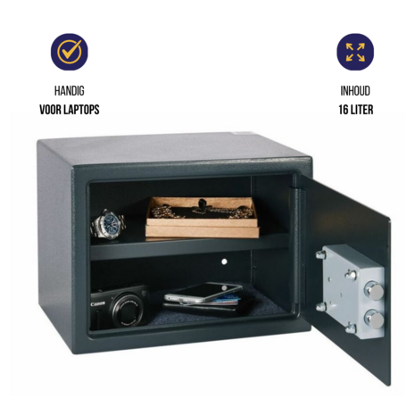 Lips Kluis - Kluis met Sleutel - Chubbsafes Air 15KL - Algemene informatie