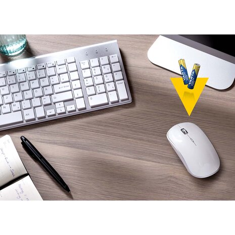 VARTA Longlife Batterijen - High Energy - AAA - 4 Stuks muis