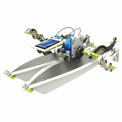 Robot bouwpakket 14 in 1 op Zonne-energie - voor Jongeren en Volwassenen - KSR13 boot