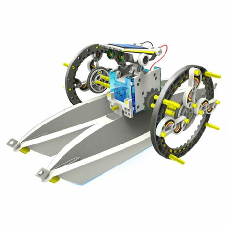 Robot bouwpakket 14 in 1 op Zonne-energie - voor Jongeren en Volwassenen - KSR13 vooraanzicht