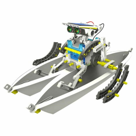 Robot bouwpakket 14 in 1 op Zonne-energie - voor Jongeren en Volwassenen - KSR13 Surf