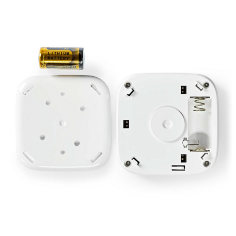 Rookmelder - Slimme Rookmelder - 3 stuks - Nedis WIFIDS21WT3 - Binnenzijde