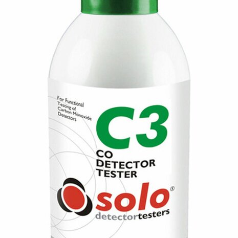 Solo C3 CO-melder testspray - Testgas voor Koolmonoxidemelders - Spuitbus 250 ml vooraanzicht