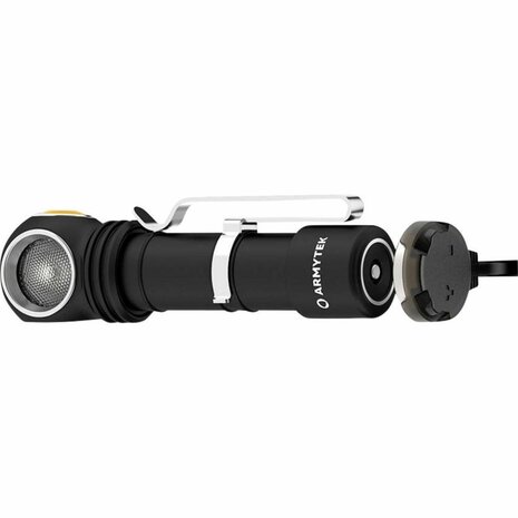 Armytek Wizard C2 Pro - Oplaadbaar - 2330 lumen - Warm Wit licht Opladen