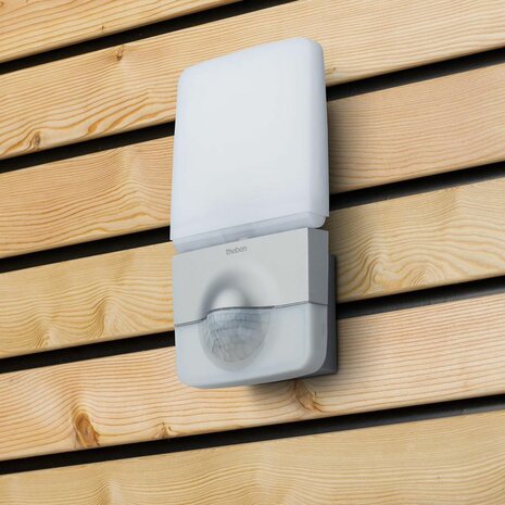TheLeda P12 AL - Theben sensor LED-lamp met Bewegingsmelder - Wit - 11W aan de wand