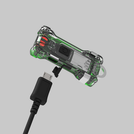 Armytek Zippy WR Extended Set Groen - Oplaadbare Mini 3-in-1 LED Zaklamp - Opladen