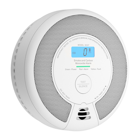 X-Sense SC07-W Combimelder - Draadloos Koppelbaar - 10 Jaar Batterij