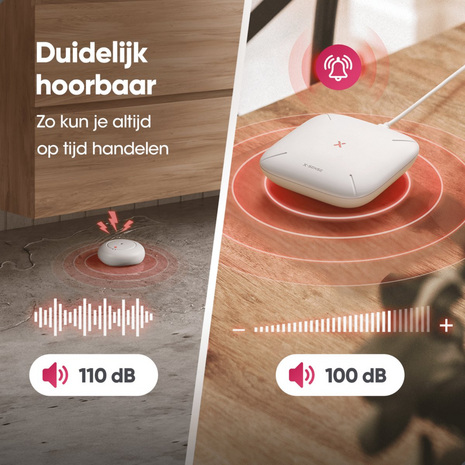X-Sense SBS50 Wifi Basisstation (Base Station) - Slimme Hub voor Rookmelders & Sensoren - Duidelijk hoorbaar