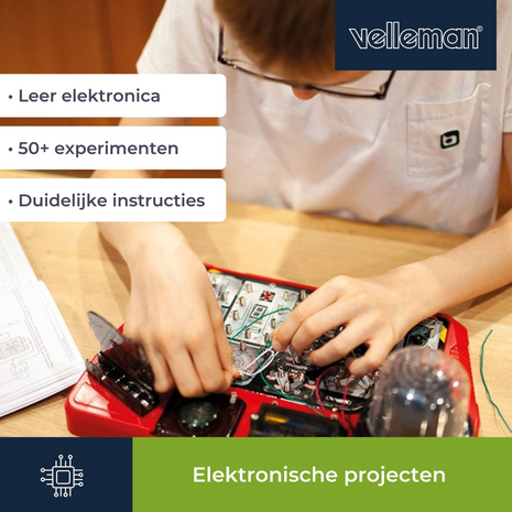 Elektronische Projectenkit voor Kinderen - 50-in-1 Circuit Lab - Sfeerimpressie