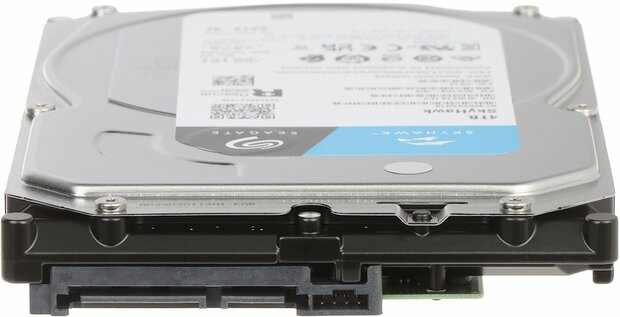 Seagate SkyHawk 4TB HDD - voor 24/7 video bewaking - ST4000VX016-HW-A - Aansluitingen