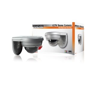 SEC-CAM320 vandaalbestendige dome camera met IR led