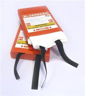 Enkellaags blusdeken Hardbox - 120 x 120 cm