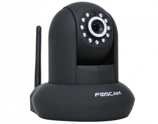Foscam FI8910W Draadloze IP camera zwart