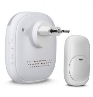 Draadloze deurbel - 36 melodieen plug in - QH-860AK Draadloze deurbel - 36 melodieen plug in - QH-860AK