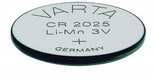Varta knoopcel batterij CR2025 3V