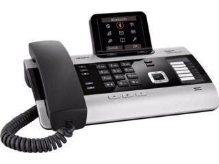 Gigaset DX800A all in one met 3 antwoordapparaten - ingebouwde DECT ontvanger en headset aansluiting