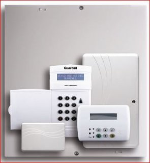 Inbraakbeveiligingscentrale van Guardall PX500 metaal W76202