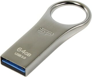 Sterke USB stick 3.2 - 64GB Titanium - SP Jewel J80 - SP064GBUF3J80V1T