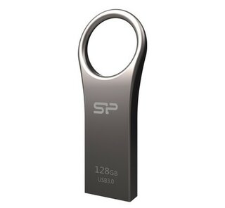 Sterke USB stick 3.2 - 128GB Titanium - SP Jewel J80 - SP128GBUF3J80V1T
