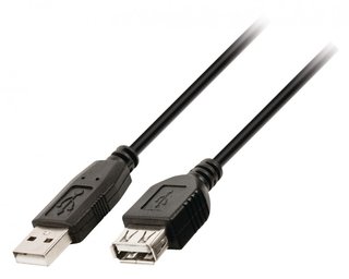 USB 2.0 Verlengkabel USB A Male - USB A Female 3m
