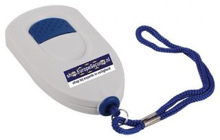 Draagbaar Alarm met 85dB sirene ALRMP40WT