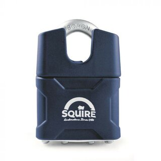 Hangslot Squire Stronglock 37CS - Gelamineerd slot - Gesloten beugel