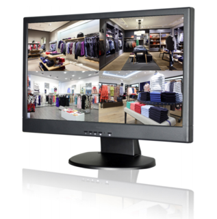 Vista IP Decoder Monitor 18 inch | PoE met Ingebouwde Decoder en 4K Resolutie | VK2-PVM18DEC