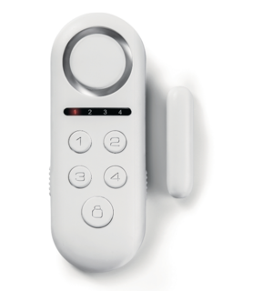 Camper deur-alarm luxe, met sirene 90dB en uw eigen PIN-code