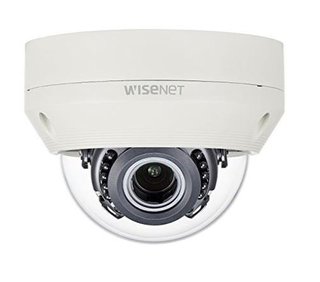 Hanwha HCV-6070R - vandaalbestendige analoge minidome voor buiten - IR verlichting