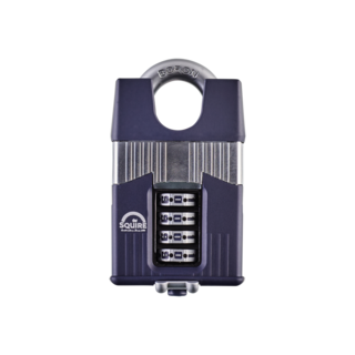 Cijferslot Squire Warrior Combi 45CS - Gesloten beugel