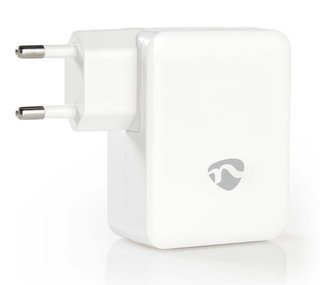 USB adapter, 4,8 A met drie uitgangen, 2x USB-A en 1x USB-C