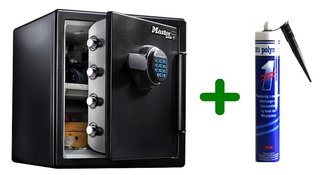 XL Kluis brand en waterwerend met lijm - Masterlock LFW123FTC 