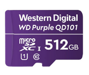 512GB - Geheugenkaart MicroSDXC speciaal voor videobewaking, WDD512G1P0C
