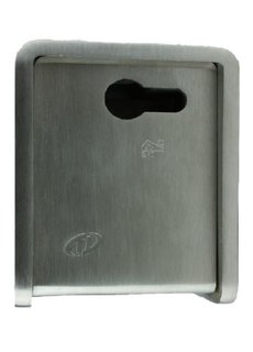 Sleutelkluis RVS SKG met SKG 3 ster gecertificeerde halve euro profielcilinder, F9 30/10 met certificaat