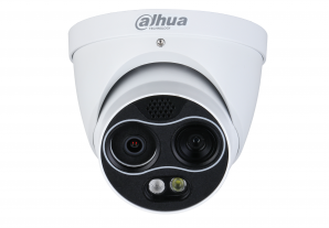 Dahua DH-TPC-DF1241P-TD3F4 | Hybrid thermische 4MP dome camera met temperatuurmeting