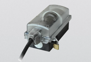 Vergrendelbaar stopcontact voor buiten - rechte stekker - inclusief Squire hangslot - IP44