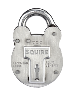 Hangslot Squire Old English 555 | RVS | Zeewaterbestendig | Klassiek