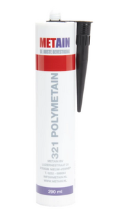 Sterke kluizen lijm kluis kit, 321 Polymetain zwart