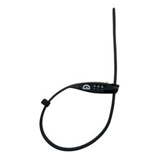 Fietsslot Squire Straplok Combi 10 | Cijferslot | Zwart