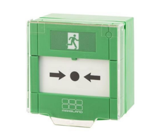 Nooddrukknop met Alarm - Maasland - Groen - 2002SG