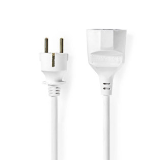 Witte verlengkabel 5m 250V - PEXC105FWT