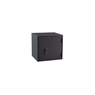 DRS Global 3-K Kluis | Kluis met Sleutel | Privekluis | Slot met Sleutel | 400 x 420 x 375 mm | Antraciet