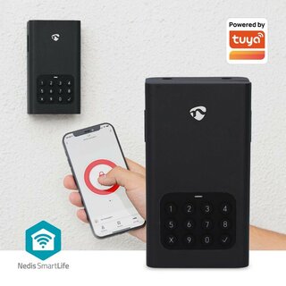 Digitale Sleutelkluis - SmartLife Nedis BTHKB10BK - Bluetooth en app 