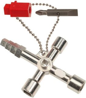 Schakelkastsleutel kruissleutel | palensleutel | driehoek sleutel | vierkantsleutel | paaltjes S5/6/7/8/9mm