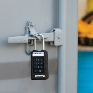 Pincode Hangslot Bluetooth cijferslot - Masterlock 6400EURLJENT
