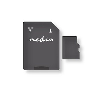 32 GB | MicroSD-geheugenkaart | Micro SD Kaart | Nedis MMSD32100BK