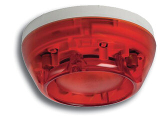 Siemens FDS229-R Slow Whoop sirene met Flitslicht  