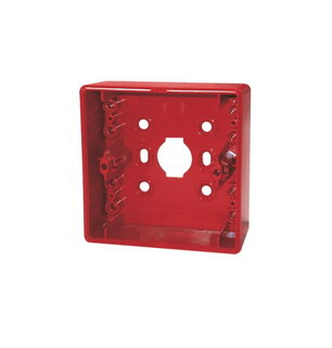 Opbouwdoos FDMH 295-R Handbrandmelders rood