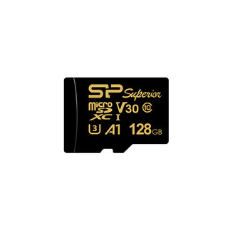 Micro SD-Kaart | 128GB | Golden Series | Silicon Power | High Endurance MicroSD