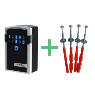 Sleutelkluis met Schroeven - Bluetooth en Cijfercode - Masterlock 5441EURD